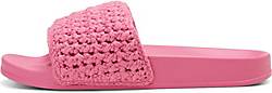 Marc O'Polo , Pantolette Im Häkel-Design in rosa, Sandalen für Damen