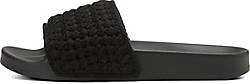 Marc O'Polo , Pantolette Im Häkel-Design in schwarz, Sandalen für Damen