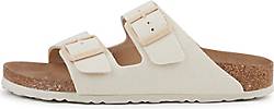 Birkenstock , Pantolette Arizona Veg in beige, Sandalen für Damen
