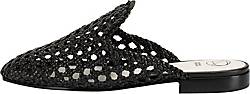 Ekonika , Pantoletten Mit Stylischen Lochverzierungen in schwarz, Sandalen für Damen