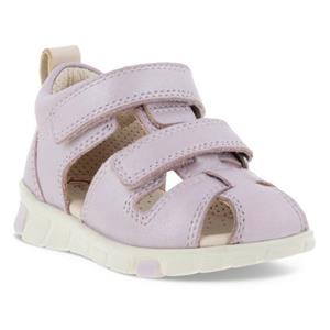 ECCO, Klettsandale Mini Stride Solo in rosa, Sandalen für Schuhe
