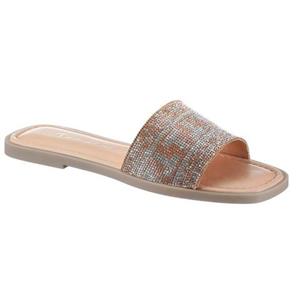 Tamaris Pantolette, mit allover Strasssteinchen