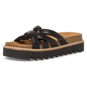 Tamaris, Pantolette in schwarz, Hausschuhe für Damen