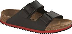 Birkenstock , Pantoletten in schwarz, Sandalen für Herren