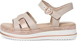 Tamaris , Comfort Sandale in mittelgrau, Sandalen für Damen