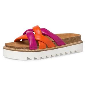 Tamaris, Pantolette in orange, Hausschuhe für Damen