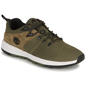 Heren Timberland Sprint Trekker Low Lace Trainers in Groen
