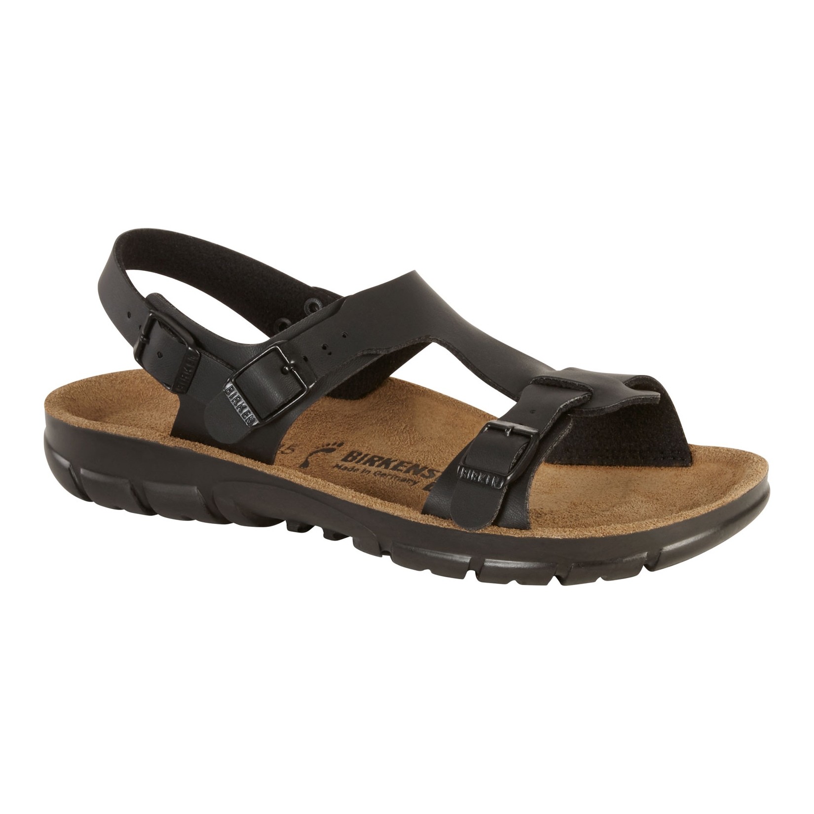 Birkenstock Saragossa Schuhe schwarz schmale Weite