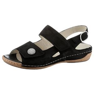 Waldläufer Sandalen HELIETT zomerschoen, sandaal, sleehak, met uitneembare binnenzool, h-breedte