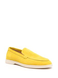 Scarosso Loafers met suède afwerking - Geel