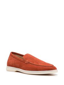 Scarosso Ludovica suède loafers - Oranje