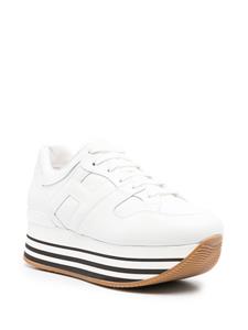 Hogan Sneakers met plateauzool - Wit