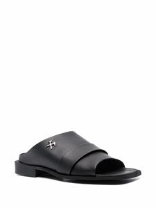 GmbH Sandalen met logoplakkaat - Zwart