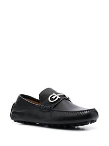 Ferragamo Gancini loafers - Zwart