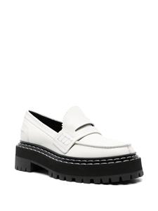 Proenza Schouler Loafers met plateauzool - Wit