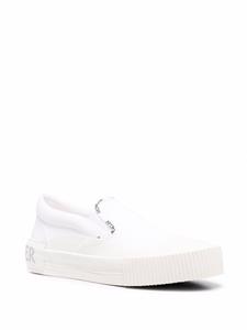 Moncler Sneakers met logo afwerking - Wit