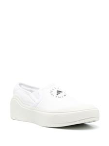 Adidas by Stella McCartney Sneakers met logoprint - Wit