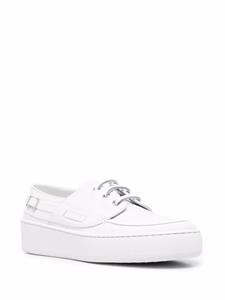 Sergio Rossi Sneakers met plateauzool - Wit