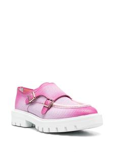 Santoni Leren loafers - Roze