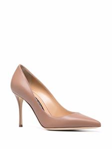 Sergio Rossi Pumps met puntige neus - Beige