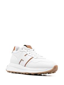 Hogan Low-top sneakers met logopatch - Wit