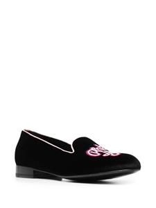 Scarosso Brian Atwood Nolita slippers - Zwart