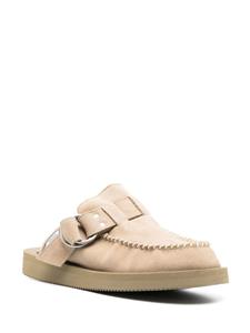 Suicoke Lemi suède loafers - Beige