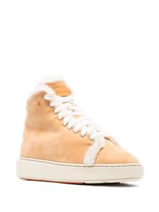 Santoni High-top sneakers - Beige
