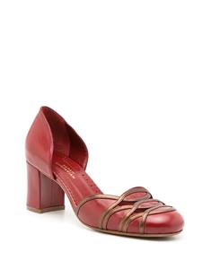 Sarah Chofakian Dorsey Aquavit pumps - Rood