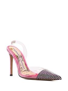 Alexandre Vauthier Slingback pumps versierd met stras - Roze