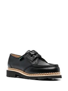 Patou x Paraboot leren veterschoenen - Zwart