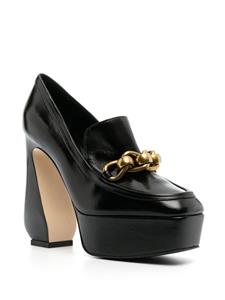 Si Rossi Pumps met schakelketting - Zwart