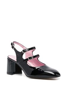 Carel Paris Lakleren pumps - Zwart