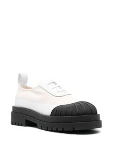 Plan C Canvas veterschoenen - Beige