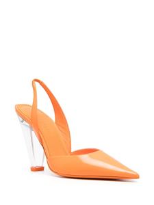 3juin Pumps met puntige neus - Oranje