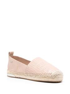 DKNY Makalina espadrilles met monogram - Beige