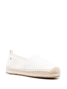 DKNY Espadrilles met logoplakkaat - Wit