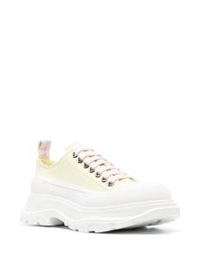 Alexander McQueen Tread Slick chunky sneakers - Geel