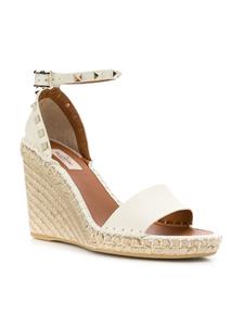 Valentino Rockstud espadrilles - Wit