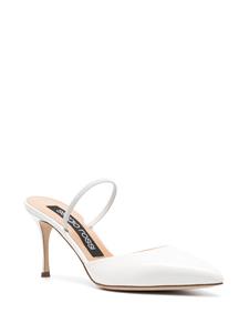 Sergio Rossi Godiva leren pumps - Wit