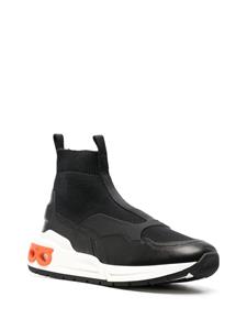 Ferragamo Cosma high-top soksneakers - Zwart