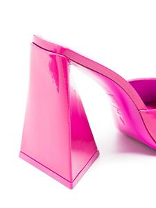 The Attico Devon muiltjes van lakleer - Roze