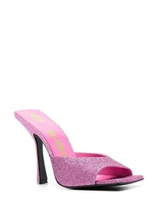 The Attico Muiltjes met glitter - Roze