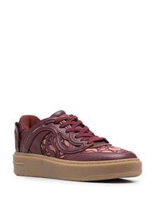 Stella McCartney Sneakers met vlakken - Rood