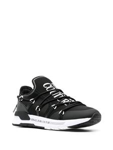 Versace Sneakers met logoprint - Zwart