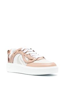 Stella McCartney S-Wave 1 low-top sneakers - Wit