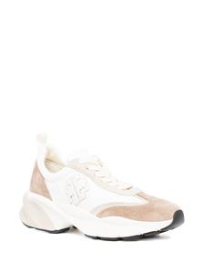 Tory Burch Sneakers met logopatch - Wit