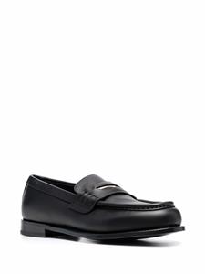 Giuseppe Zanotti Euro leren loafers - Zwart