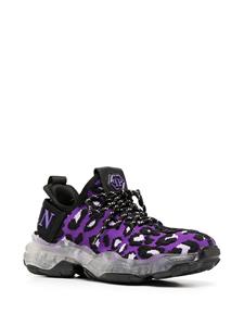 Philipp Plein Sneakers met luipaardprint - 73 PURPLE