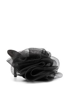 Alexander Wang Muiltjes met ruche - Zwart